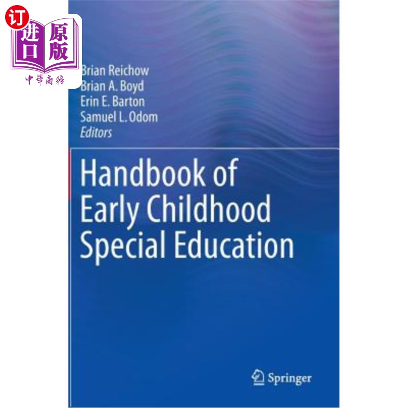 海外直订Handbook of Early Childhood Special Education 幼儿特殊教育手册