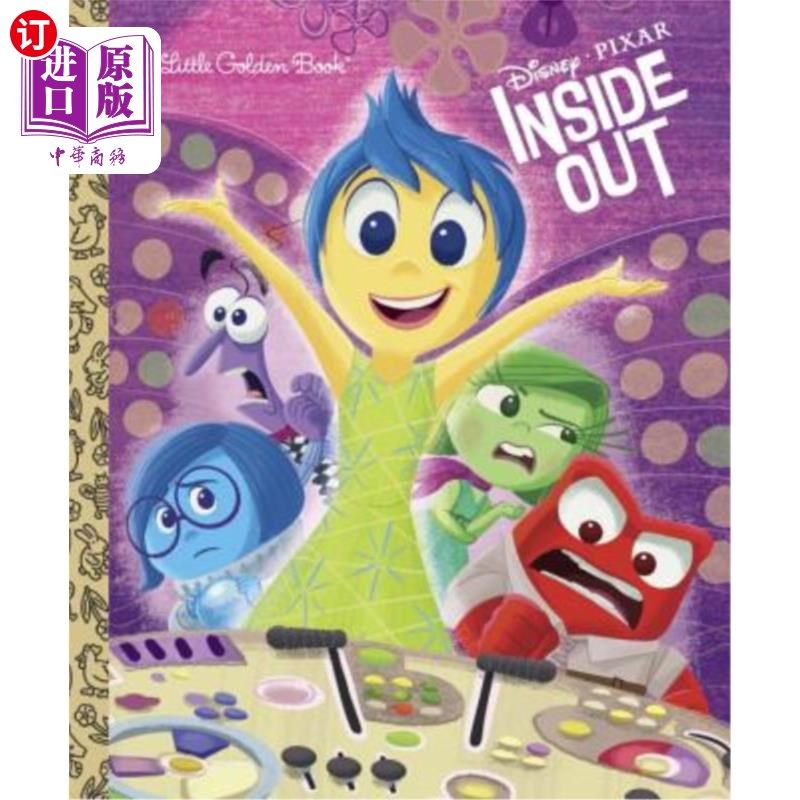 海外直订inside out (disney/pixar inside out) 由内而外(迪士尼