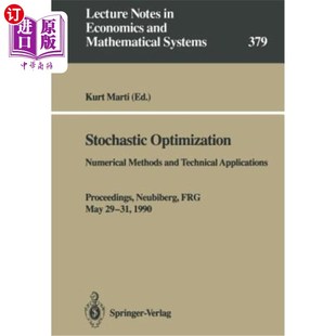 Methods 数值方法与技术应用 Optimization 随机优化 海外直订Stochastic Applications and Numerical Technical