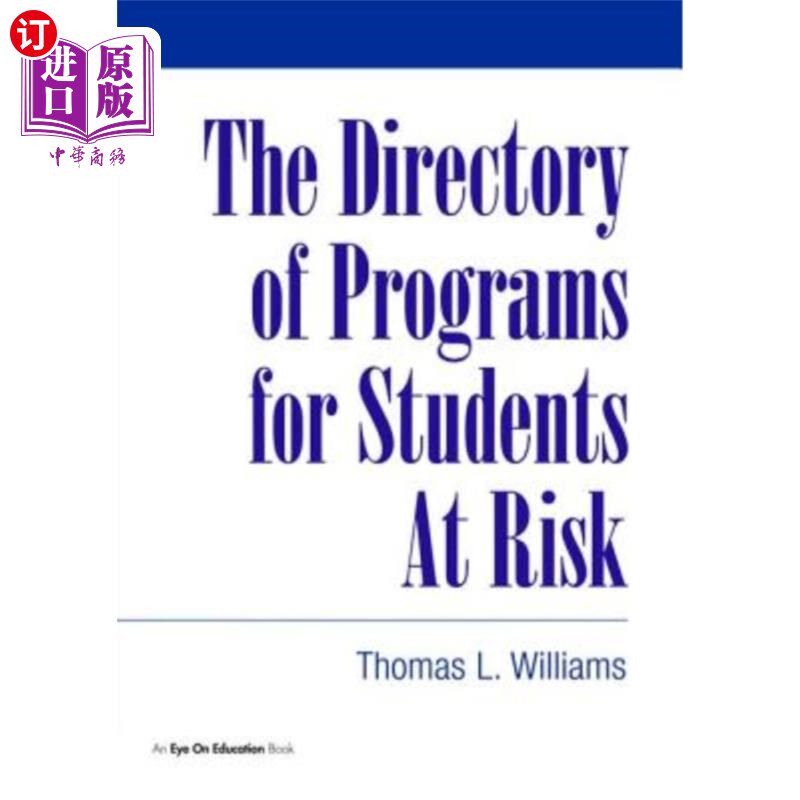 海外直订Directory of Programs for Students at Risk 风险学生课程目录