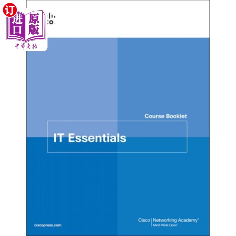海外直订IT Essentials Course Booklet v7 资讯科技必修课程小册子