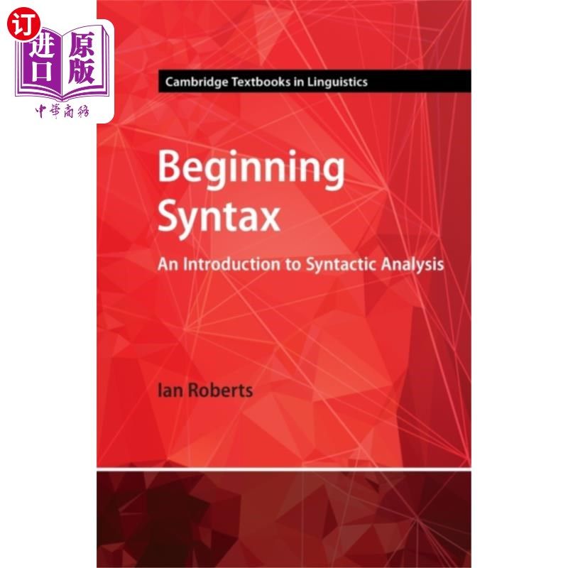 海外直订Beginning Syntax 语法开始