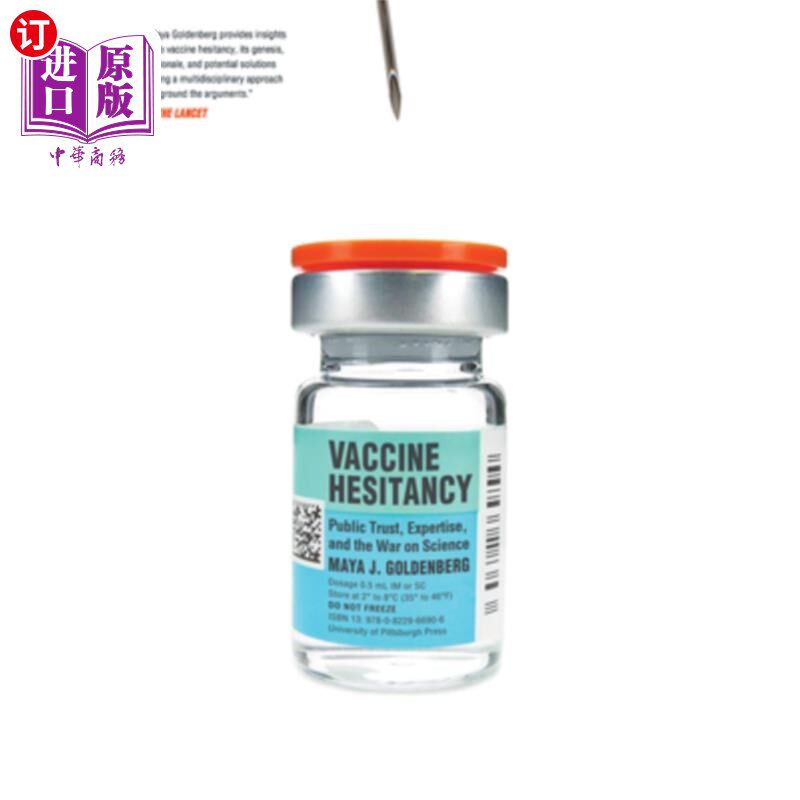 海外直订医药图书Vaccine Hesitancy: Public Trust, Expertise, and the War on Science 疫苗犹豫:公众信任、专业知识和科