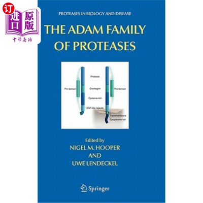 海外直订The Adam Family of Proteases 亚当蛋白酶家族