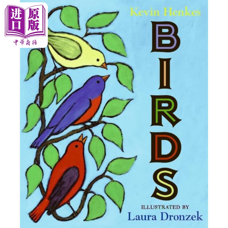 现货 小鸟 Kevin Henkes Birds 英文原版 儿童绘本 亲子童书读物 故事图画书 精装名家绘本 进口图书 儿童读物【中商原版】