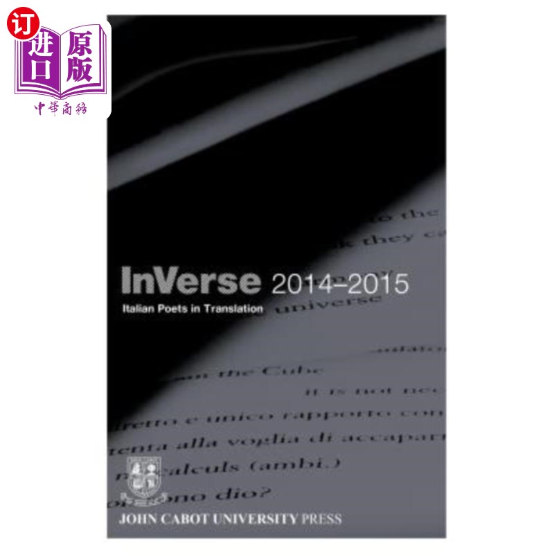 海外直订InVerse 2014-2015: Italian Poets in Translation 2014-2015年:意大利Poetpb
