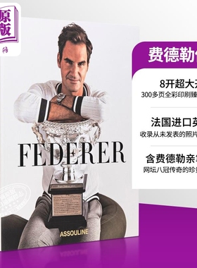【法国英文版】费德勒传记 FEDERER EDITION CLASSIC 英文原版 Doris Henkel 多丽丝 亨克尔 网坛传奇 罗杰费德勒书
