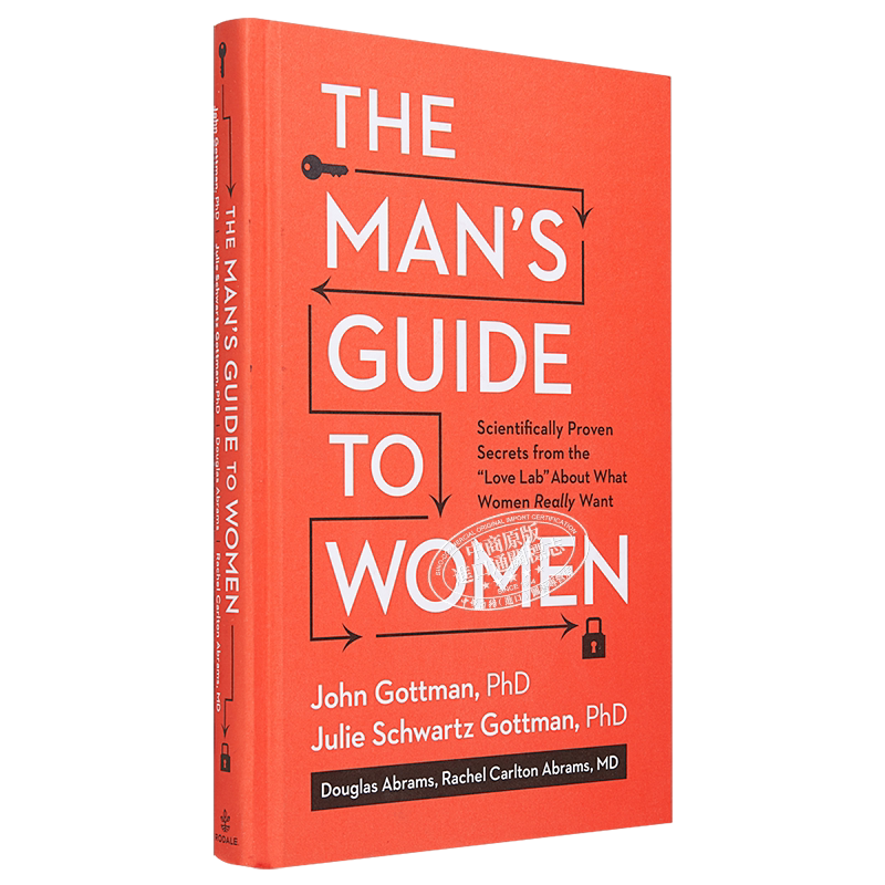 The Man's Guide to Women John Gottman 英文原版 爱的沟通 写给男士的科学恋爱指南【中商原版】