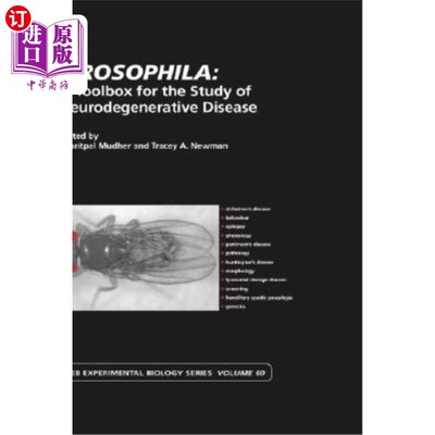 海外直订医药图书Drosophila: A Toolbox for the Study of Neurodegenerative Disease: Vol 60 果蝇：研究神经退行性疾病的