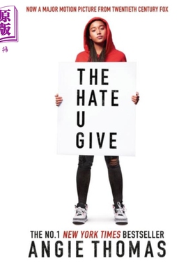 黑暗中的星光 电影版 英文原版 The Hate U Give MTI Angie Thomas【中商原版】