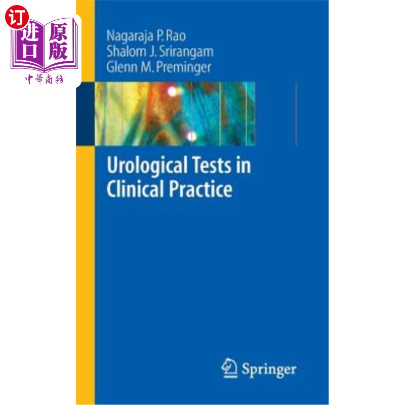 海外直订医药图书Urological Tests in Clinical Practice 临床实践中的泌尿学检查