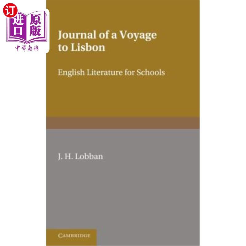 海外直订Fielding: 'Journal of a Voyage to Lisbon' 菲尔丁：《里斯本航海日志》