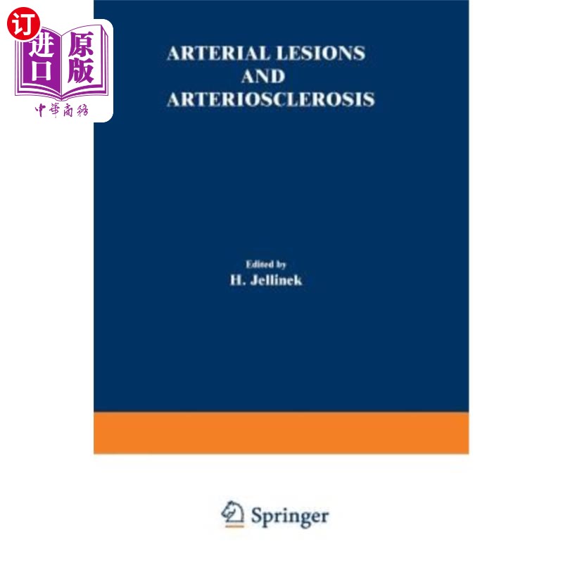 海外直订医药图书Arterial Lesions and Arteriosclerosis动脉病变和动脉硬化