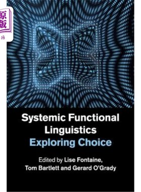 海外直订Systemic Functional Linguistics 系统功能语言学：探索选择