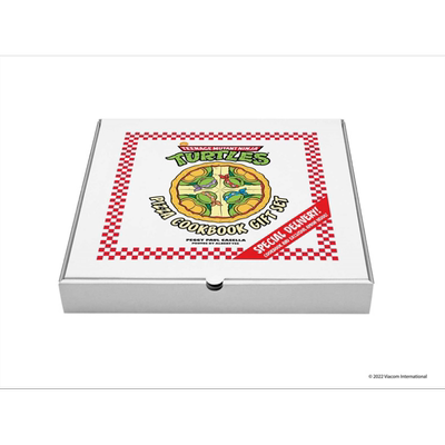 忍者神龟披萨食谱礼品套装含围裙