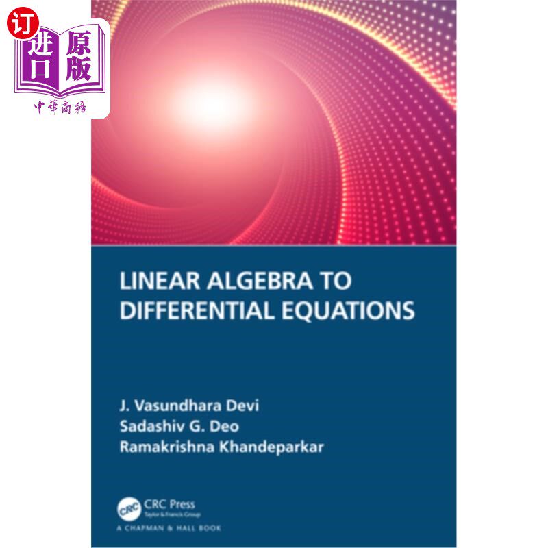 海外直订Linear Algebra to Differential Equations 从线性代数到微分方程
