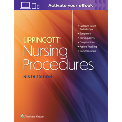 现货 Lippincott护理操作 第9版 英文原版 Lippincott Nursing Procedures【中商原版】