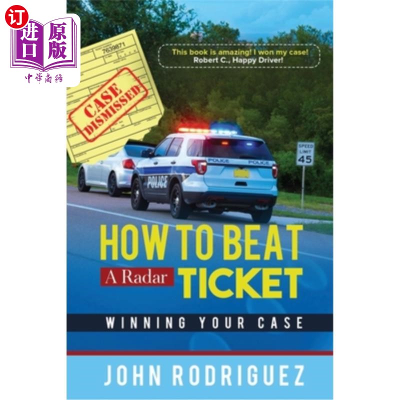 海外直订How to Beat a Radar Ticket: Winning Your Case 如何避开雷达罚单:打赢官司