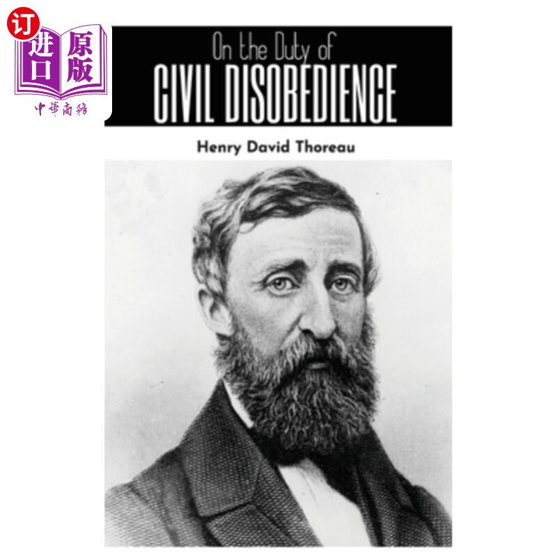 海外直订On the Duty of Civil Disobedience 论公民不服从的义务