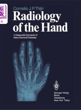 海外直订医药图书Radiology of the Hand: A Diagnostic Synopsis of Many General Diseases 手部放射学：许多常见疾病的诊