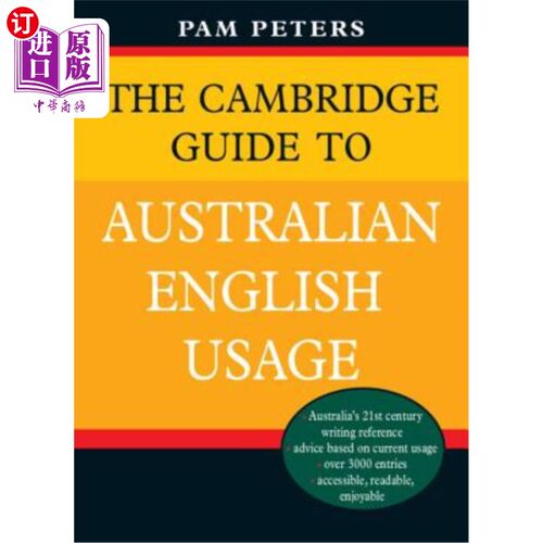 海外直订The Cambridge Guide to Australian English Usage 剑桥澳大利亚英语用法指南
