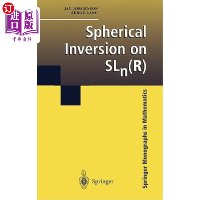 海外直订Spherical Inversion on Sln(r) Sln（r）上的球面反演