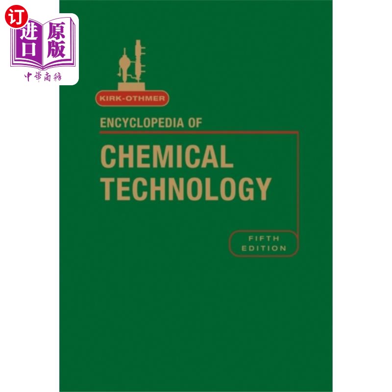 海外直订Encyclopedia of Chemical Technology 5e V15 柯克-奥斯默化学技术百科全书,第15卷