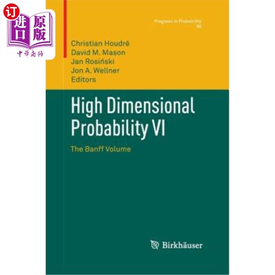 海外直订High Dimensional Probability VI: The Banff Volume 高维概率VI:班夫体积
