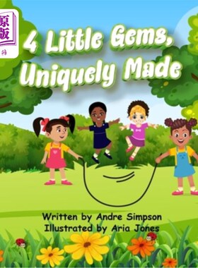 海外直订4 Little Gems Uniquely Made 4颗独一无二的小宝石