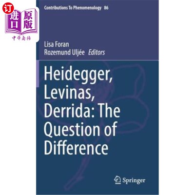 海外直订Heidegger, Levinas, Derrida: The Question of Difference 海德格尔、列维纳斯、德里达:差异的问题