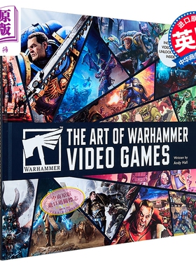 战锤游戏设定集 英文原版 The Art of Warhammer Video Games DK 游戏周边书