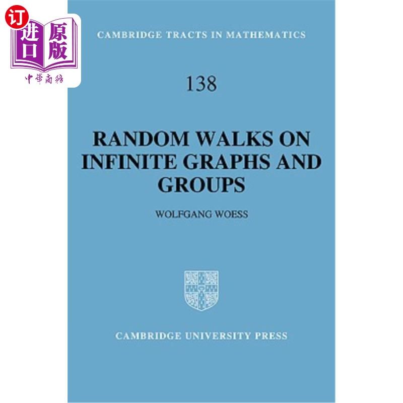 海外直订Random Walks on Infinite Graphs and Groups 无限图和群上的随机游动