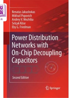 海外直订Power Distribution Networks with On-Chip Decoupling Capacitors 片上去耦电容器的配电
