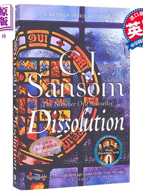 解散 The Shardlake series 系列1 Dissolution 英文原版 C J Sansom  虚构历史英格兰都铎小说【中商原版】