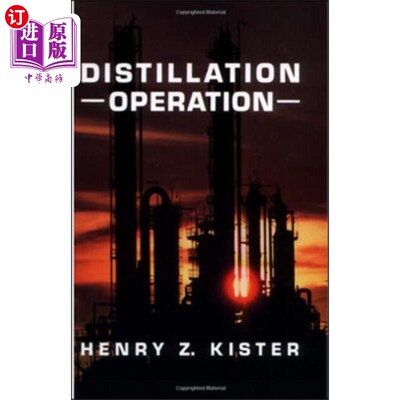 海外直订Distillation Operation 蒸馏操作