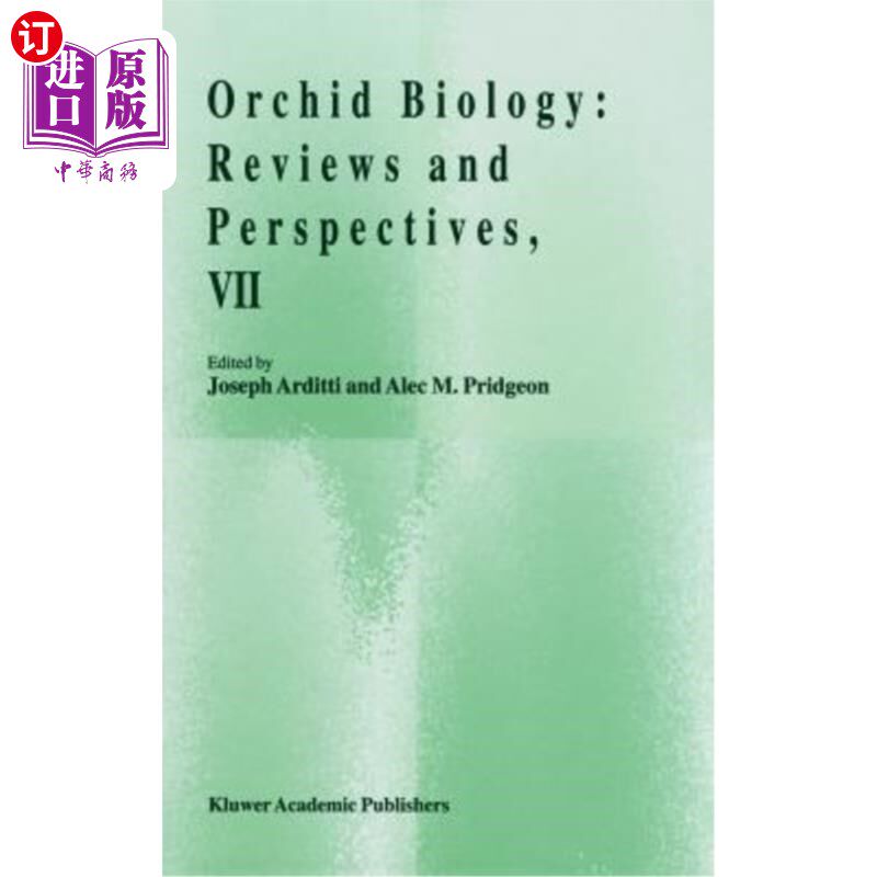 海外直订Orchid Biology: Reviews and Perspectives, VII 兰花生物学:回顾与展望,VII