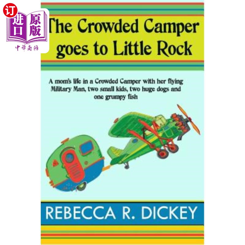 海外直订The Crowded Camper goes to Little Rock 书籍/杂志/报纸 生活类原版书 原图主图