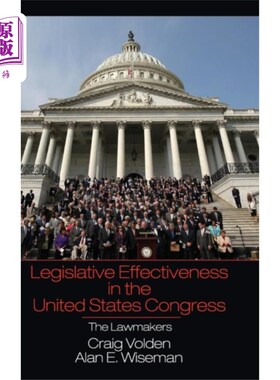 海外直订Legislative Effectiveness in the United States C... 美国国会的立法效力