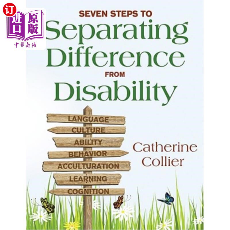 海外直订Seven Steps to Separating Difference From Disability 区分差异与残疾的七个步骤