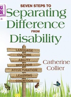 海外直订Seven Steps to Separating Difference From Disability 区分差异与残疾的七个步骤