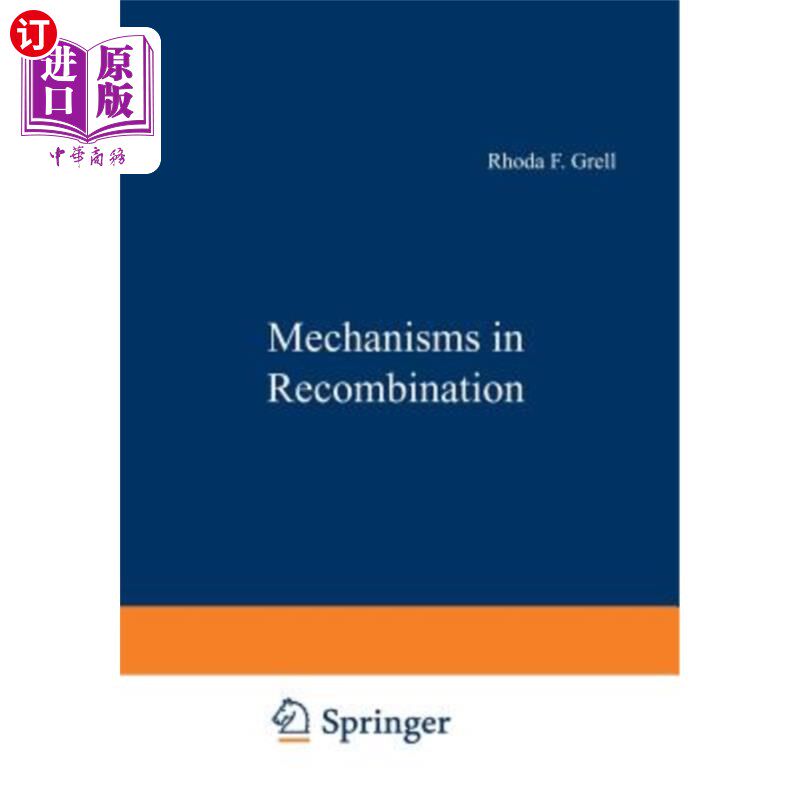 海外直订Mechanisms in Recombination 重组机制