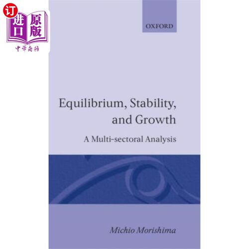 海外直订Equilibrium, Stability and Growth 平衡，稳定和增长