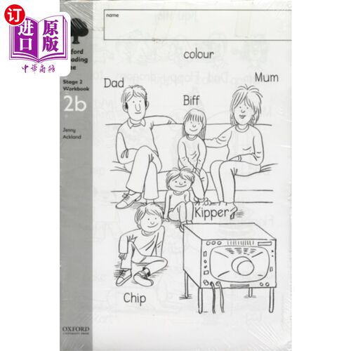 海外直订Oxford Reading Tree: Level 2: Workbooks: Class P... 牛津阅读树:第2级:作业包2B(30本)