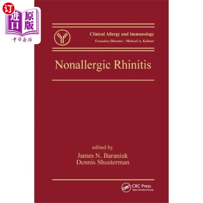 海外直订医药图书Nonallergic Rhinitis 非过敏性鼻炎