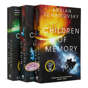 预售 时间之子系列 2023年雨果奖系列小说奖 英文原版 阿德里安 柴科夫斯基 Adrian Tchaikovsky 科幻小说【中商原版】