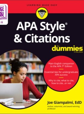 海外直订APA Style & Citations for Dummies Apa风格与假人引文
