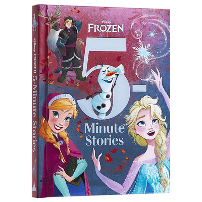 英文原版 迪士尼5分钟故事系列合集 Disney 5-Minute Stories 冰雪奇缘Frozen 精装 迪斯尼 漫威 皮克斯 哈利波特 卡通动画绘本