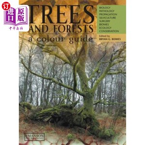 海外直订Trees & Forests, A Colour Guide 树木和森林，颜色指南