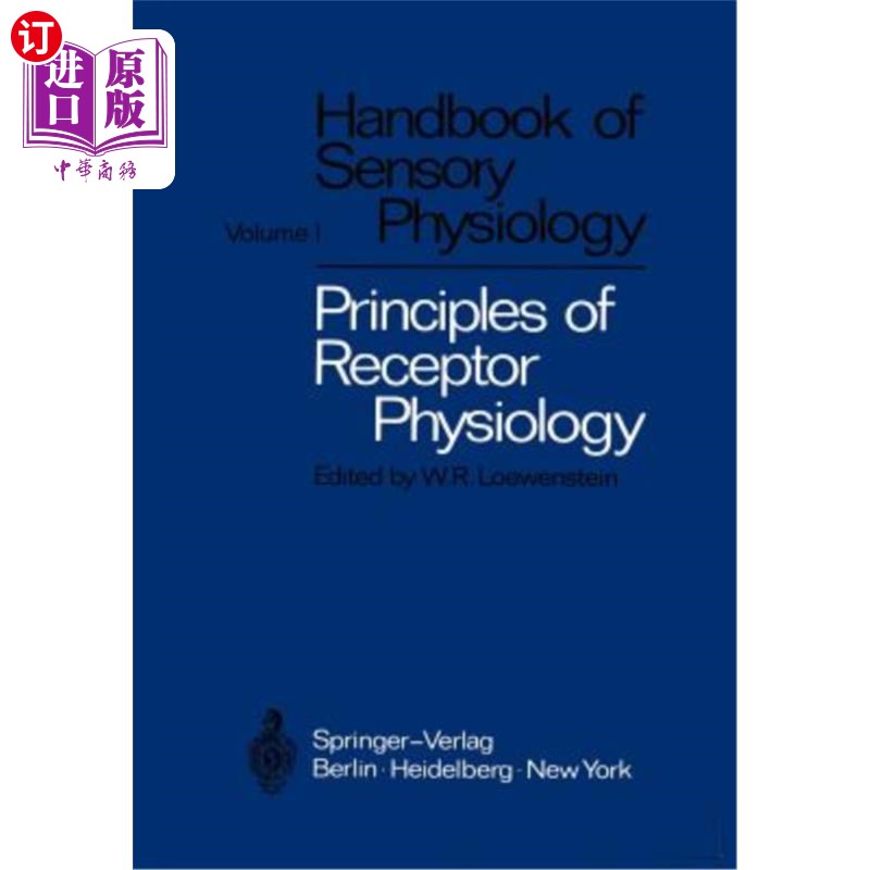 海外直订医药图书Principles of Receptor Physiology 受体生理学原理
