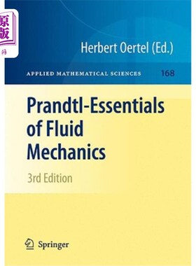 海外直订Prandtl-Essentials of Fluid Mechanics 流体力学基础